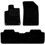 Tapis en velours noir pour�: peugeot 407 coup� berline break sw (2004 - 2011)
