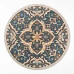 Tapis vinyle design moderne �l�gance et style pour salon et chambre - plantes anciennes 60 cm
