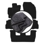 Tapis de voiture anthra pour toyota prius iii plus 7 personnes (2011 - ) Tapis de voiture anthra pour toyota prius iii plus 7 personnes (2011 - )