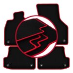 Tapis de voiture carlux - red pour�: audi a3 8v 3 portes berline limousine sportback (2012 - )