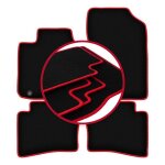 Tapis de voiture carlux - red pour�: hyundai i20 iii � hayon (2020 - )