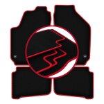 Tapis de voiture carlux - red pour�: seat ibiza iii 6l � hayon (2002 - 2008)