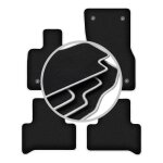 Tapis de voiture carlux - silver pour : alfa romeo stelvio q4 (4wd) 4x4 suv (2017 - )