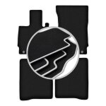 Tapis de voiture carlux - silver pour�: mercedes classe s berline longue w221 (2005 - 2013)