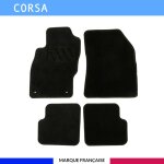 Tapis de voiture - opel - corsa - 4 pices - tapis de sol antidrapant pour automobile
