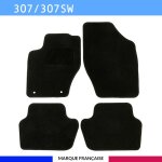 Tapis de voiture - sur mesure pour 307 / 307 sw (2000 - 2009) - 4 pièces - tapis de sol antidérapant ... Tapis de voiture - sur mesure pour 307 / 307 sw (2000 - 2009) - 4 pièces - tapis de sol antidérapant ...