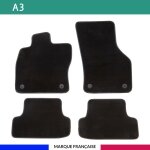 Tapis de voiture - sur mesure pour a3 (2012 - 2020) - 3 pices - tapis de sol antidrapant pour automobile ...