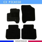Tapis de voiture - sur mesure pour c3 picasso (2009 - 2016) - 4 pièces - tapis de sol antidérapant pour ... Tapis de voiture - sur mesure pour c3 picasso (2009 - 2016) - 4 pièces - tapis de sol antidérapant pour ...