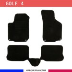 Tapis de voiture - sur mesure pour golf 4 (1998 - 2003) - 3 pices - tapis de sol antidrapant pour automobile ...