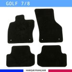 Tapis de voiture - sur mesure pour golf 7 (dès 2012) - 4 pièces - tapis de sol antidérapant pour automobile ... Tapis de voiture - sur mesure pour golf 7 (dès 2012) - 4 pièces - tapis de sol antidérapant pour automobile ...
