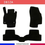 Tapis de voiture - sur mesure pour ibiza (dès 2017) - 3 pièces - tapis de sol antidérapant pour automobile ... Tapis de voiture - sur mesure pour ibiza (dès 2017) - 3 pièces - tapis de sol antidérapant pour automobile ...