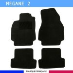 Tapis de voiture - sur mesure pour megane 2 (2002 - 2011) - 4 pièces - tapis de sol antidérapant pour ... Tapis de voiture - sur mesure pour megane 2 (2002 - 2011) - 4 pièces - tapis de sol antidérapant pour ...