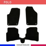 Tapis de voiture - sur mesure pour polo (2003 - 2009) - 3 pièces - tapis de sol antidérapant pour automobile ... Tapis de voiture - sur mesure pour polo (2003 - 2009) - 3 pièces - tapis de sol antidérapant pour automobile ...