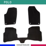 Tapis de voiture - sur mesure pour polo (2003 - 2009) - 3 pices - tapis de sol antidrapant pour automobile ...