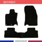 Tapis de voiture - sur mesure pour qashqa (2013 - 2021) - 3 pices - tapis de sol antidrapant pour ...