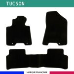 Tapis de voiture - sur mesure pour tucson (2015 - 2020) - 3 pi�ces - tapis de sol antid�rapant pour automobile ...