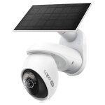 Tapo c660 kit camra de surveillance extrieure avec panneau solaire 4k 8mp vision 360 vision nocturne ...
