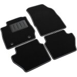 Tapis de sol il tappeto auto lot de 4 tapis de voiture ford fiesta mk7 de 2008 à 2011 noirs antidérapants ... Tapis de sol il tappeto auto lot de 4 tapis de voiture ford fiesta mk7 de 2008 à 2011 noirs antidérapants ...