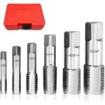 Tarauds � tube bsp 6 pi�ces acier au carbone pour filetage pr�cis et bricolage