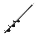 Tarire de jardin pour perceuse tarire hlicodale sans fil foret de plantation pour visseuse sans fil ...