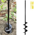 Tarire de jardin pour perceuse  main - foret cultivateur de sol plantes de jardin plantes  fleurs