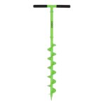Tarire manuelle diamtre 100mm - poigne en caoutchouc - pour creuser des trous planter des arbres et ...