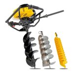 Tarire thermique garland auger 1232gb - v24 - l: 130 cm - l: 36 cm - jaune