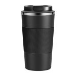 Tasse  caf isotherme en acier inoxydable rsistant  la chaleur et aux fuites sans bpa avec couvercle ...
