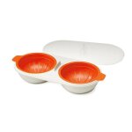 Tasse � cuire des ?ufs � micro - ondes - poch� - ?ufs de qualit� alimentaire (orange)