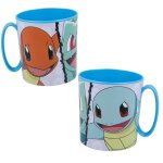 Tasse pour enfants - 4kids - pok�mon - 350 ml - plastique - motif salam�che carapuce bulbizarre