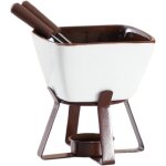 Tasse  fondue pour chocolat et beurre en cramique avec fourchette pour dner fianailles anniversaire ...