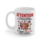 Tasse humoristique virus co - nard ? mug drôle satire pandémie fusion cochon canard 325ml Tasse humoristique virus co - nard ? mug drôle satire pandémie fusion cochon canard 325ml