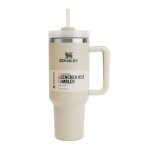 Tasses quencher h20 - gobelet isotherme acier inoxydable couvert et paille pzcc