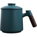 Tasse à thé en céramique avec infuseur et couvercle tasses à thé tasse à thé en poterie avec poignée ... Tasse à thé en céramique avec infuseur et couvercle tasses à thé tasse à thé en poterie avec poignée ...