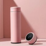 Tasse thermos en acier inoxydable avec affichage de la température bouteille thermos tasse isotherme ... Tasse thermos en acier inoxydable avec affichage de la température bouteille thermos tasse isotherme ...