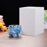 Tasse en verre fleurs séchées avec anse - double paroi isotherme - mug - tasse - mazagran - cadeau Élégant ... Tasse en verre fleurs séchées avec anse - double paroi isotherme - mug - tasse - mazagran - cadeau Élégant ...