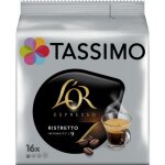 Tassimo dosettes lor ristretto n9 x16 128g