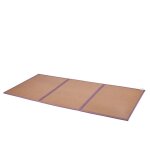 Tatami japonais - duoku - 203 x 99 cm - tatami pliable en rotin naturel tiss� � la main. antid�rapant ...