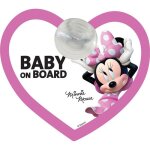 Tataway panneau de s�curit� pour voiture � b�b� � bord � disney minnie mouse mickey mouse avec ventouse ...