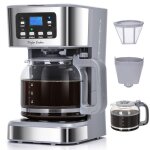 Taylor swoden cafetiere filtre programmable 24h cafetiere electrique 15l  12 tasses machine a cafe maintien ...