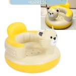 Tbest chaise b�b� � pompe � air si�ge gonflable pour b�b� avec pompe � air int�gr�e canap� de soutien ...