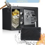 Tbest coffre - fort ignifuge �tanche coffres - forts domestiques �tanches et ignifuges + sac � documents ...