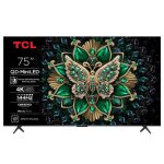 Tlvision qled - tcl - 75c69k - 4k uhd - 144hz - son onkyo x dolby atmos 2. 1