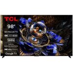 Tcl 98x11k qd?miniled 98 (248 cm) google tv 4k uhd bang & olufsen smart tv 144?240 hz