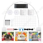 Kit arche de ballon - td - 2x3m - r�utilisable - facile � assembler - multifonctionnel