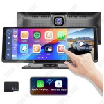 Td cran de vue arrire de 10. 26 enregistreur de voiture camra de recul wifi carplay et 4k navigation ...