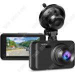 Td enregistreur de voiture avant et arrire  double objectif hd 1080p vision nocturne parking 24h surveillan ...