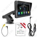 Td gps voiture 7 pouces bluetooth convenient car navigator mp5 player navigator navigateur � �cran tactile ...