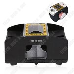 Mlangeur de cartes automatique - tech discount - td - 2 jeux - lectrique - compact