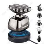 Rasoir électrique - tech discount - 6 en 1 - Étanche - tête lavable - meilleur cadeau homme Rasoir électrique - tech discount - 6 en 1 - Étanche - tête lavable - meilleur cadeau homme